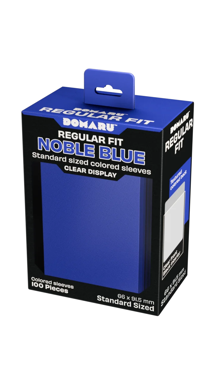 Gatherers' Tavern - DOMARU Regular Fit Standard Sleeves: Noble Blue (100 Sleeves)