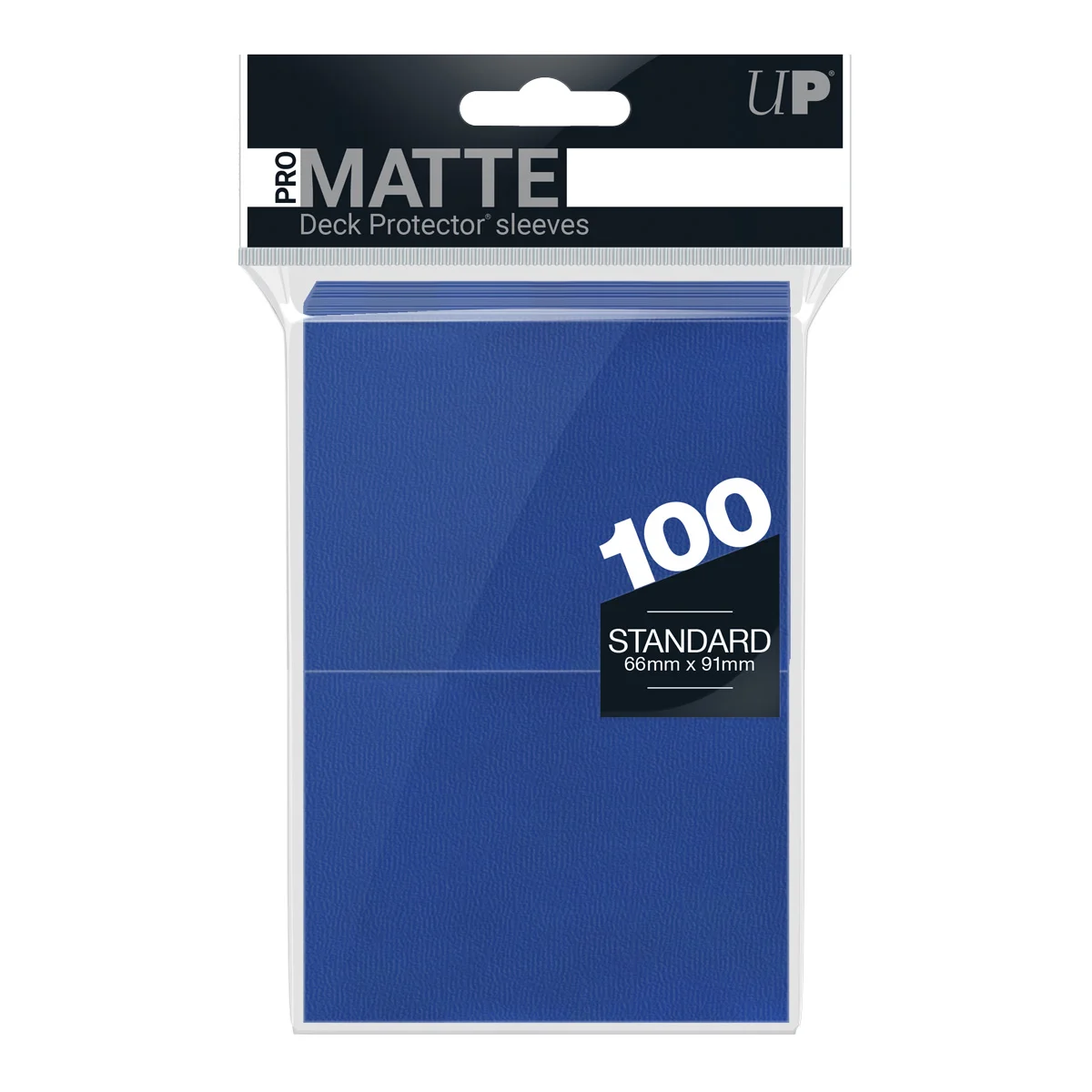 UP - Standard Sleeves: Blue [Matte] (100 Sleeves)