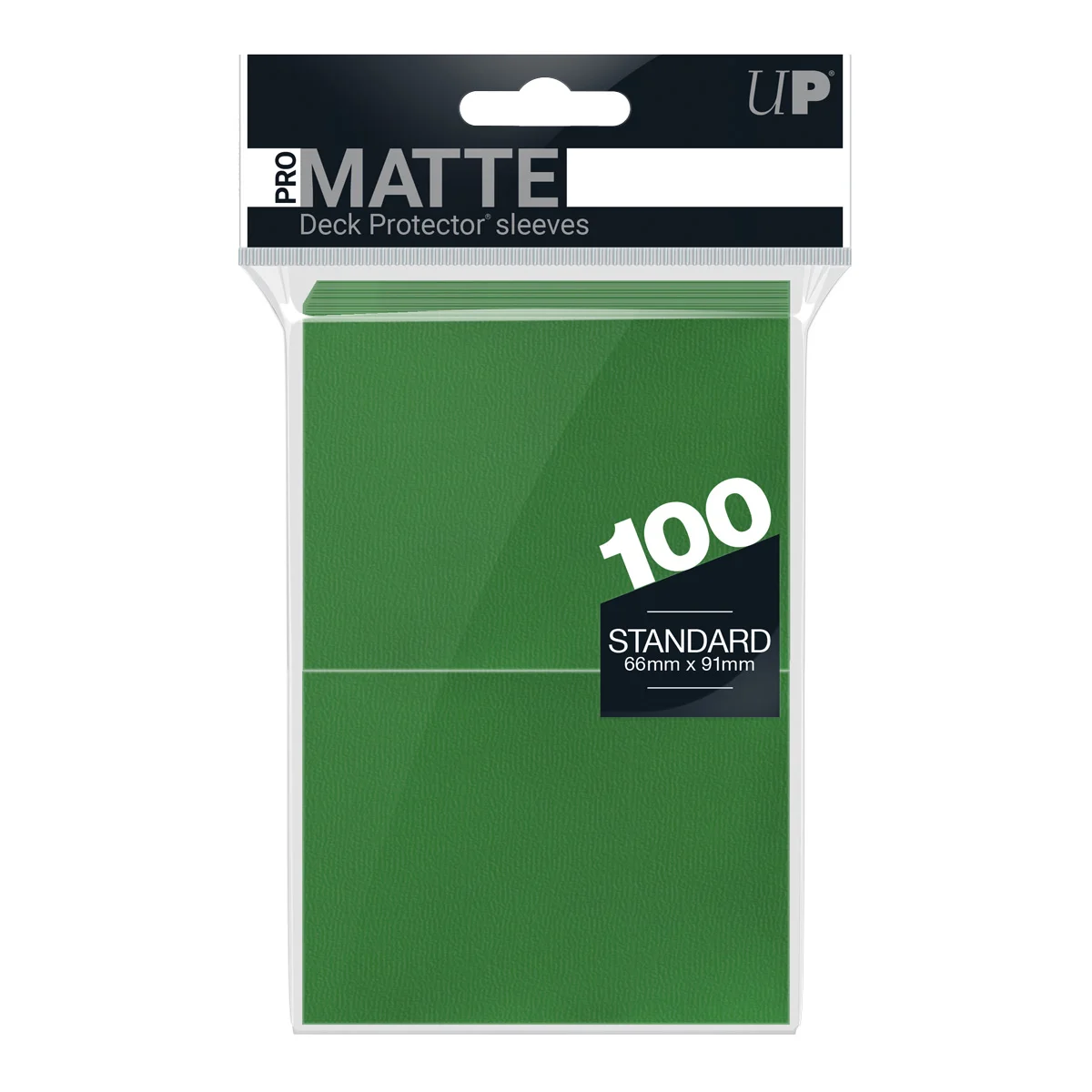 UP - Standard Sleeves: Green [Matte] (100 Sleeves)